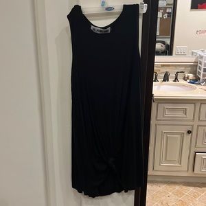 Black lounge dress